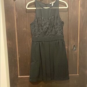 Elegant Black Lace Dress